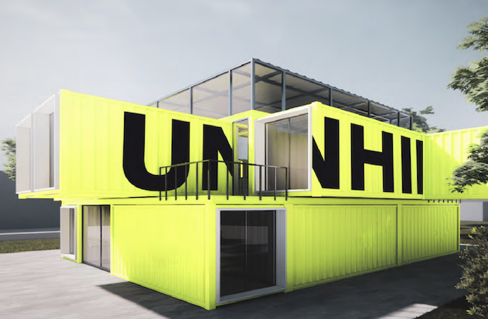 Skizze UNHIDE Hub Ukraine